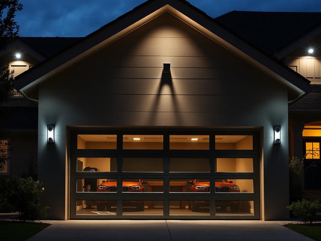 Security Lighting: Protecting Your Family - Garage door blog article by Sharon Garage Doors